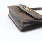 Celine Sulky C Carriage Leather 2-Way Shoulder Bag Clutch — view 5