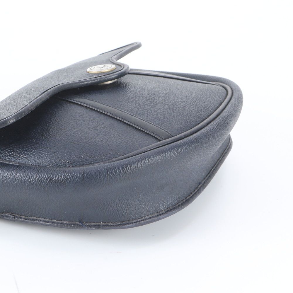 Dior Vintage Leather Shoulder Bag Crossbody Hand — view 4