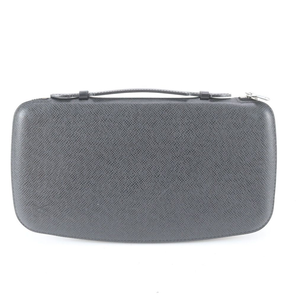Louis Vuitton Taiga Organizer Atole Ardoise Leather Wallet Second