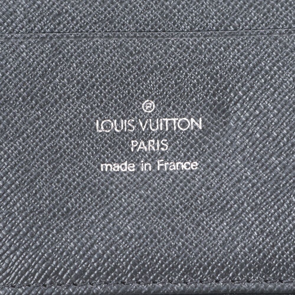 Louis Vuitton Taiga Organizer Atole Ardoise Leather Wallet Second — view 8