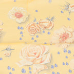 Hermes Carre Jean 140 la Rosee Rose Drops Silk 100% Scarf — view 6
