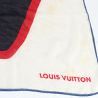 Louis Vuitton Planet LV Silk Large Shawl Scarf — view 5