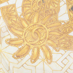 Chanel Silk 100% CC Logo Pattern Scarf — view 6