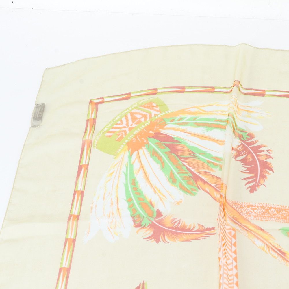 Hermes Carre Jean Brazil Silk 100% Scarf — view 3