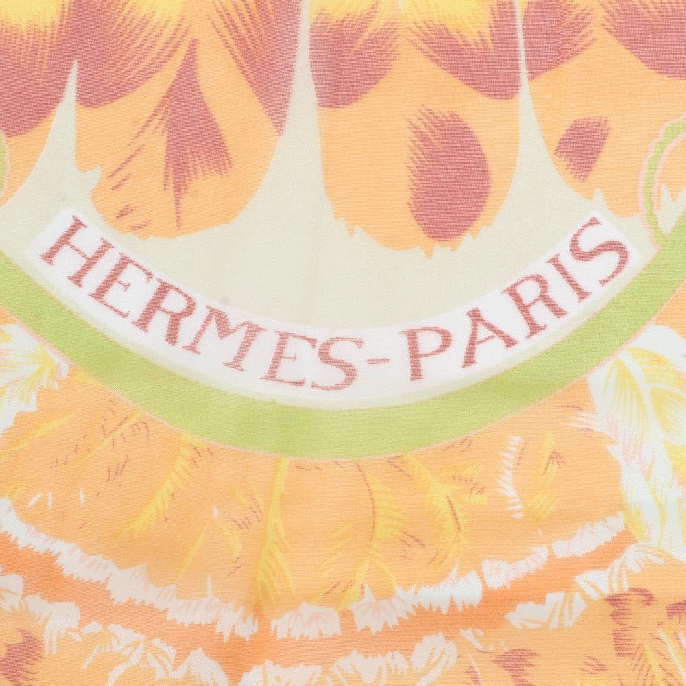 Hermes Carre Jean Brazil Silk 100% Scarf — view 8