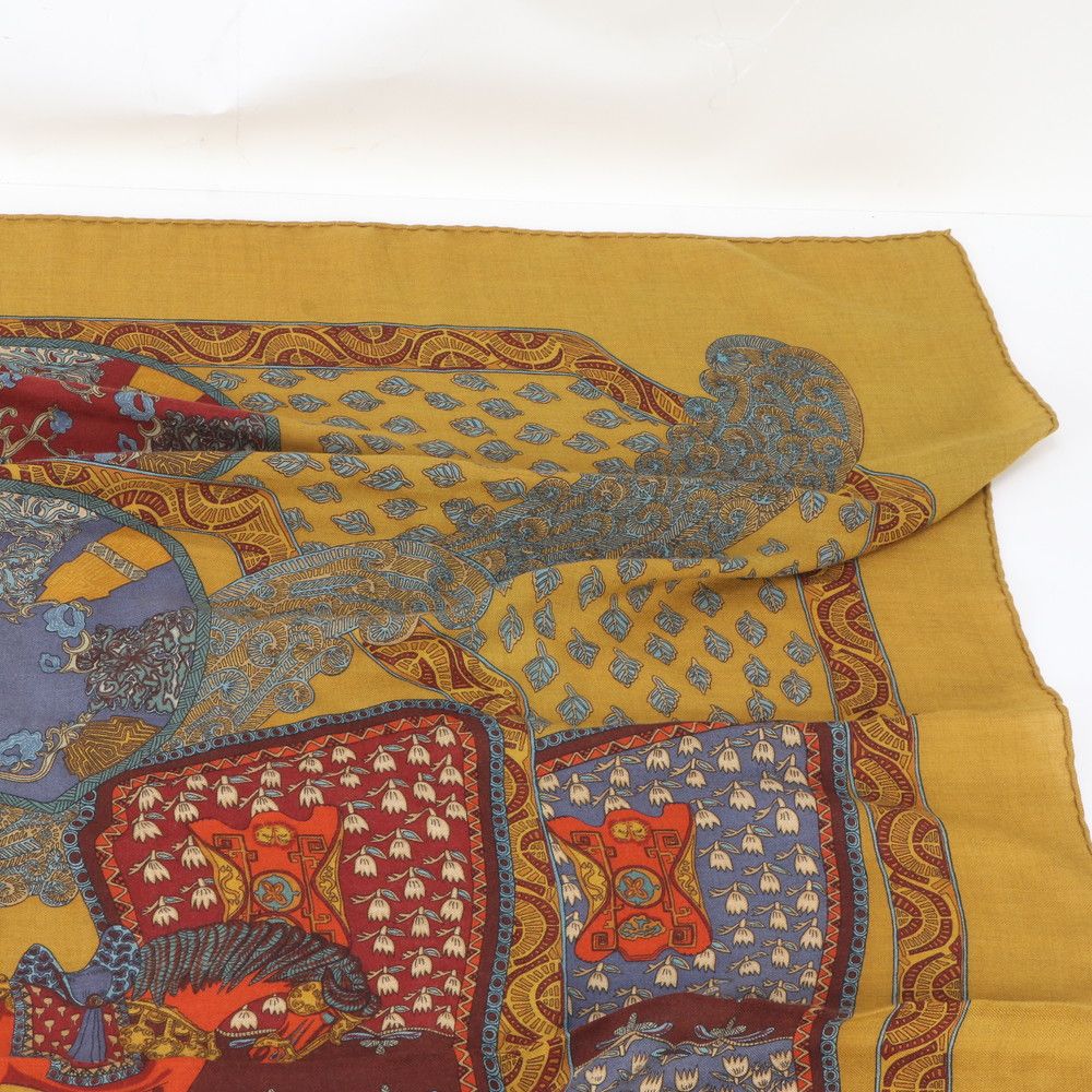 Hermes Carre Jean Des Steppes Scarf — view 2