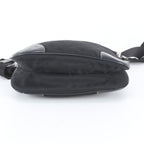 Prada Tessuto Nylon Triangle Logo Shoulder Bag Crossbody Messenger Black — view 6