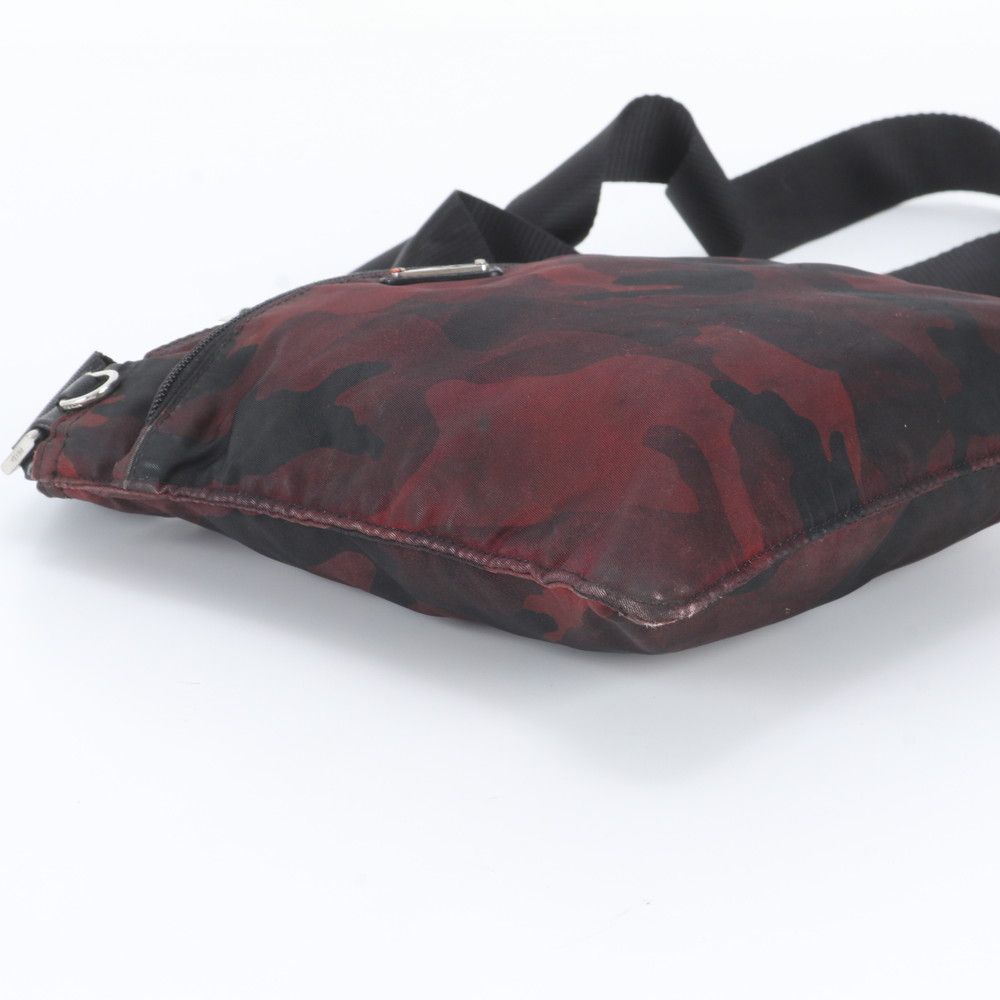 Prada Tessuto Nylon Camouflage Shoulder Bag Crossbody Messenger — view 5