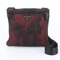 Prada Tessuto Nylon Camouflage Shoulder Bag Crossbody Messenger