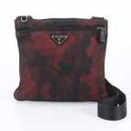 Prada Tessuto Nylon Camouflage Shoulder Bag Crossbody Messenger