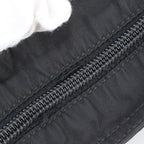Prada Tessuto Nylon Triangle Logo Shoulder Bag Crossbody Messenger Black — view 8