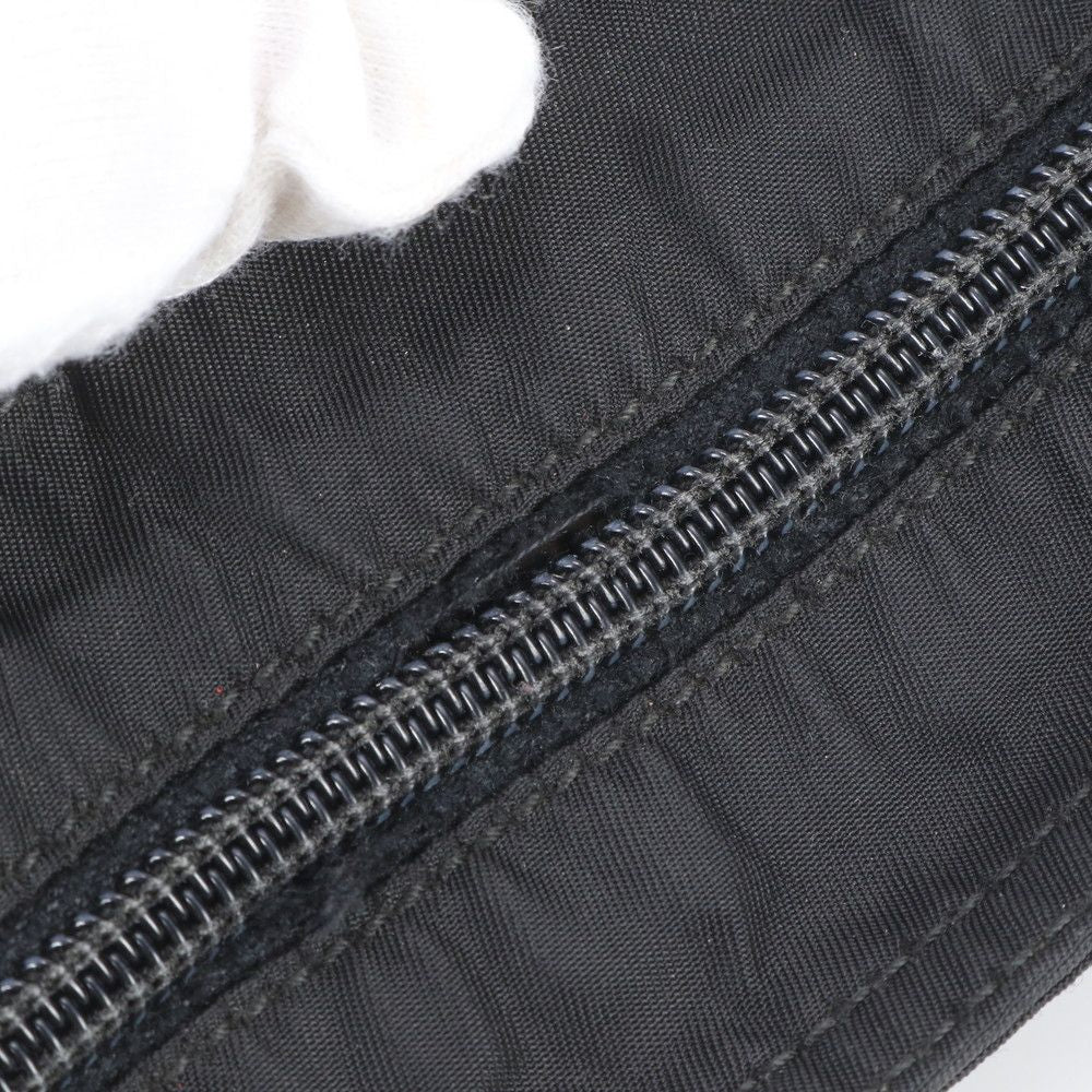 Prada Tessuto Nylon Triangle Logo Shoulder Bag Crossbody Messenger Black — view 8