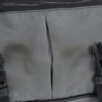 Prada Tessuto Nylon Triangle Logo Shoulder Bag Crossbody Messenger Gray — view 8