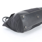 Prada Tessuto Nylon Leather Tote Bag Shoulder Hand Black — view 5