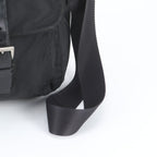 Prada Tessuto Nylon Leather Shoulder Bag Crossbody Messenger — view 2