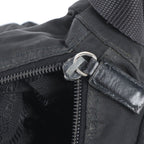 Prada Tessuto Nylon Leather Shoulder Bag Crossbody Messenger — view 8