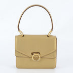 Celine Vintage Leather Handbag Gold