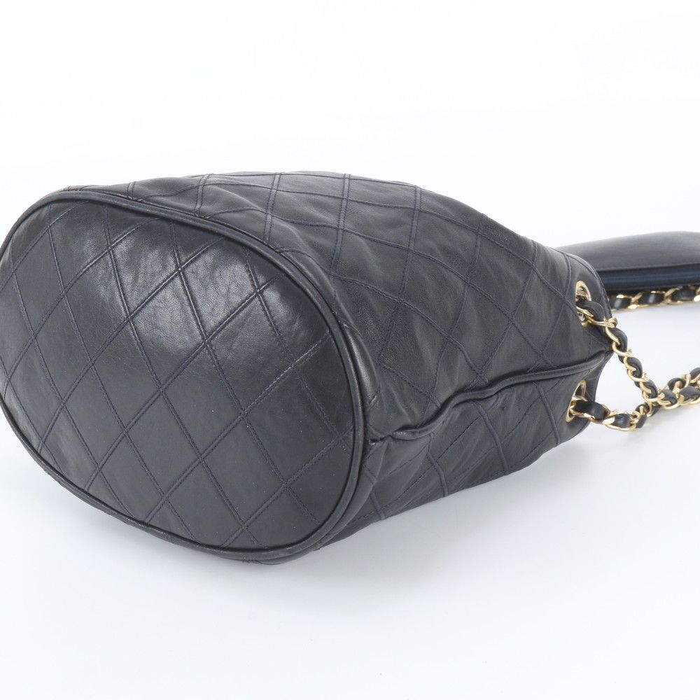 Chanel Quilted Leather Chain Shoulder Bag — view 4