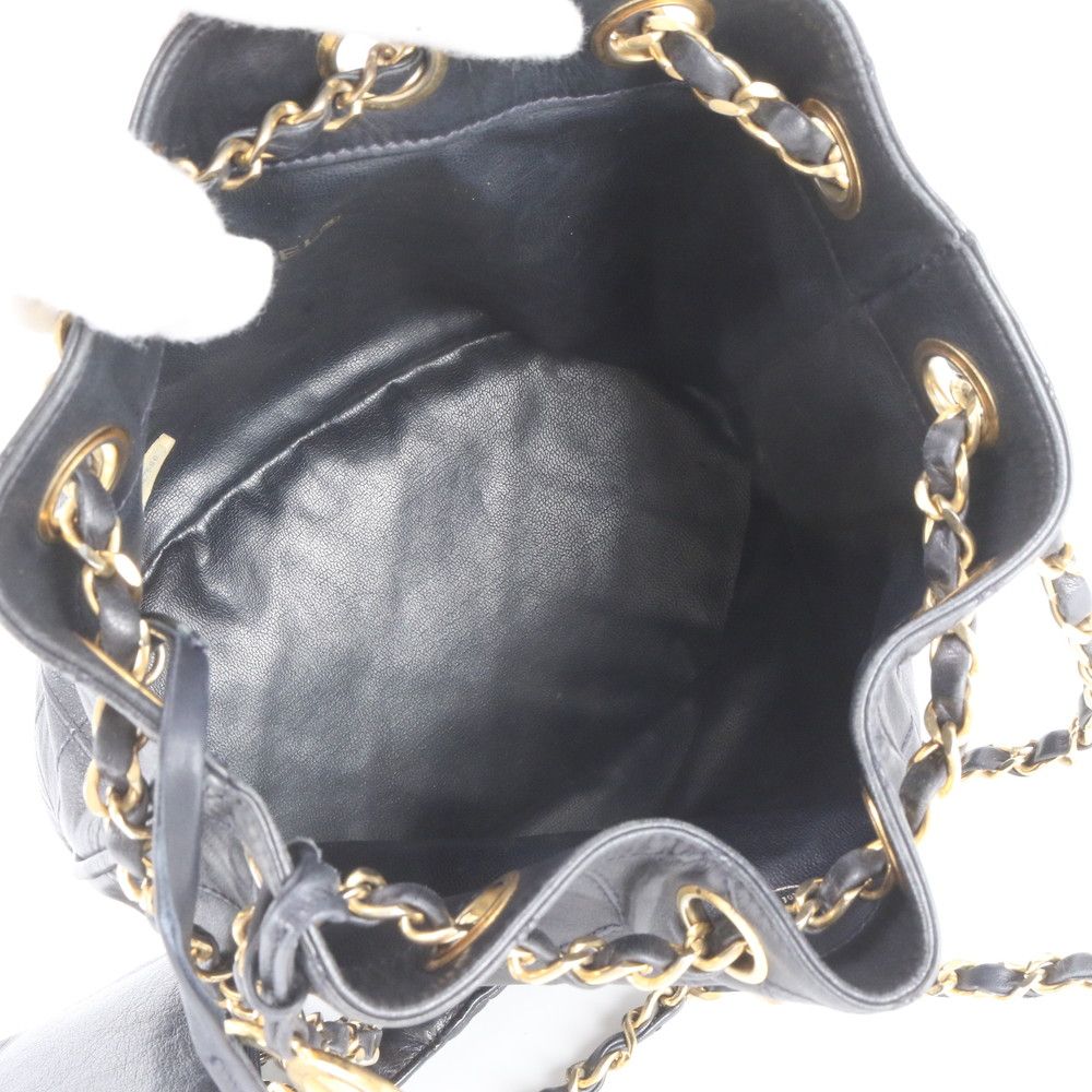 Chanel Quilted Leather Chain Shoulder Bag — view 7