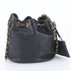 Chanel Quilted Leather Chain Shoulder Bag — view 2