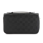 Louis Vuitton Damier Infini Zippy XL Zip Around Wallet Leather Onyx — view 2