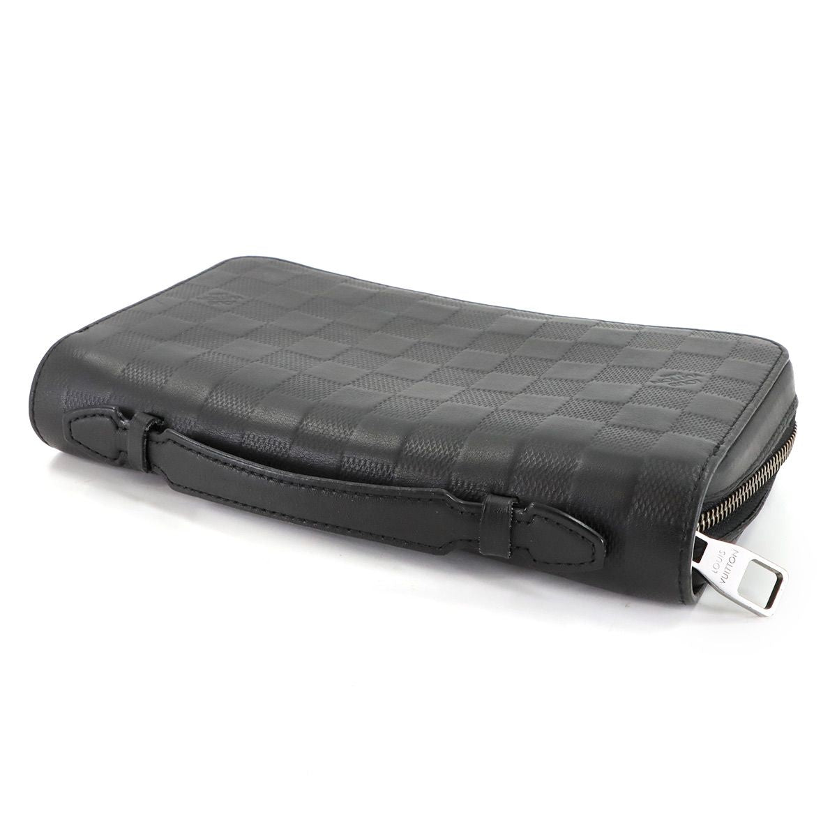 Louis Vuitton Damier Infini Zippy XL Zip Around Wallet Leather Onyx — view 4
