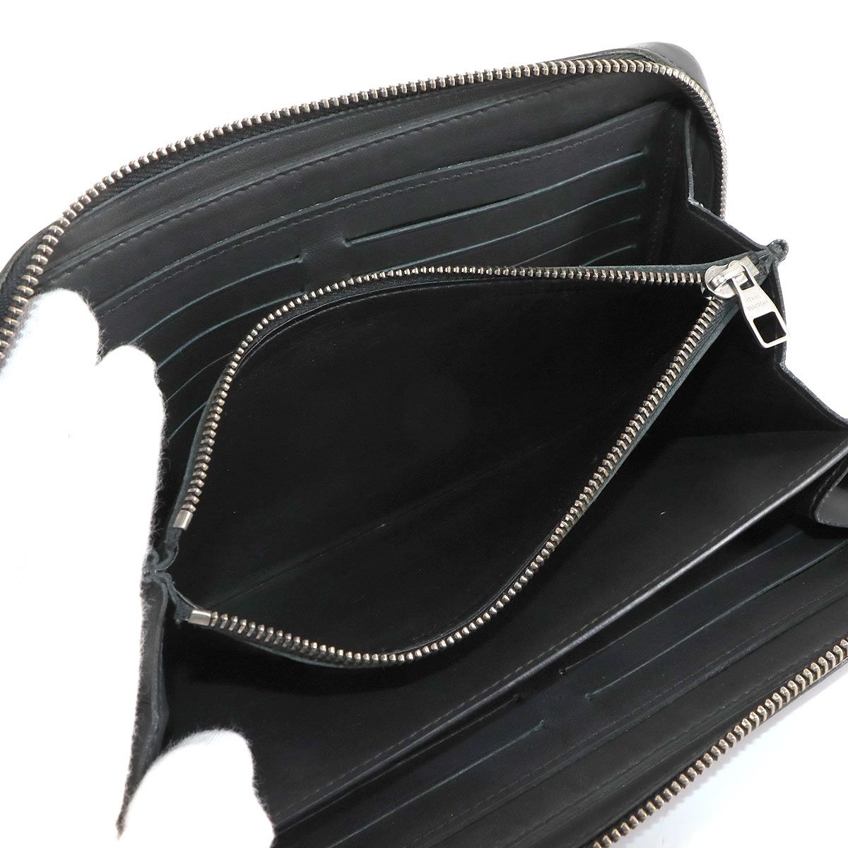 Louis Vuitton Damier Infini Zippy XL Zip Around Wallet Leather Onyx — view 6