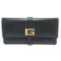 Gucci Wallet G Logo Leather Black