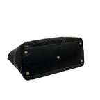 Gucci New Brit GG Logo Leather Shoulder Bag Tote Black — view 7