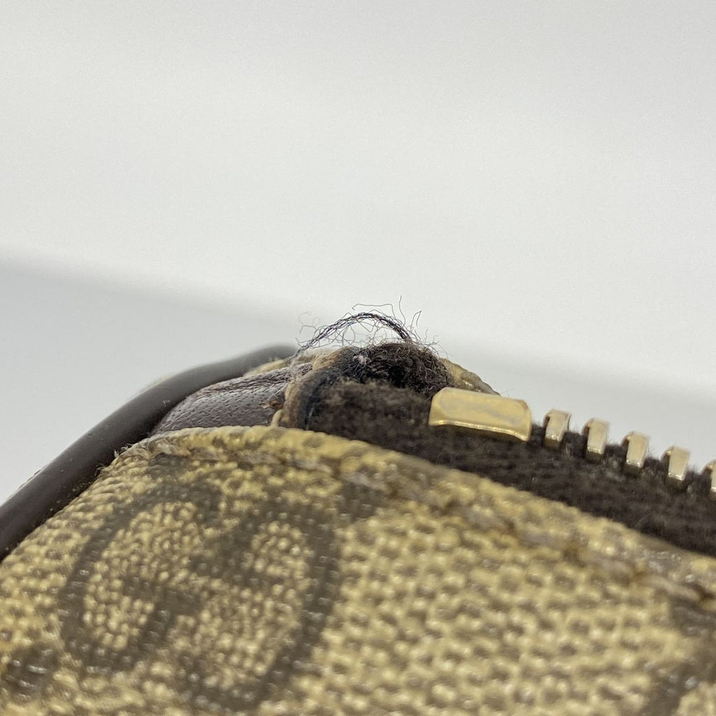 Gucci Shoulder Bag GG Supreme Brown Champagne Gold — view 7