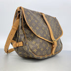 Louis Vuitton Shoulder Bag Monogram Saumur 35 Brown — view 2