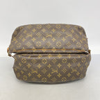 Louis Vuitton Shoulder Bag Monogram Saumur 35 Brown — view 3