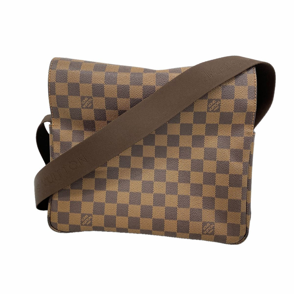 Louis Vuitton Shoulder Bag Damier Naviglio Ebene