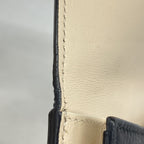 Fendi Trifold Wallet Leather Black Gold — view 6
