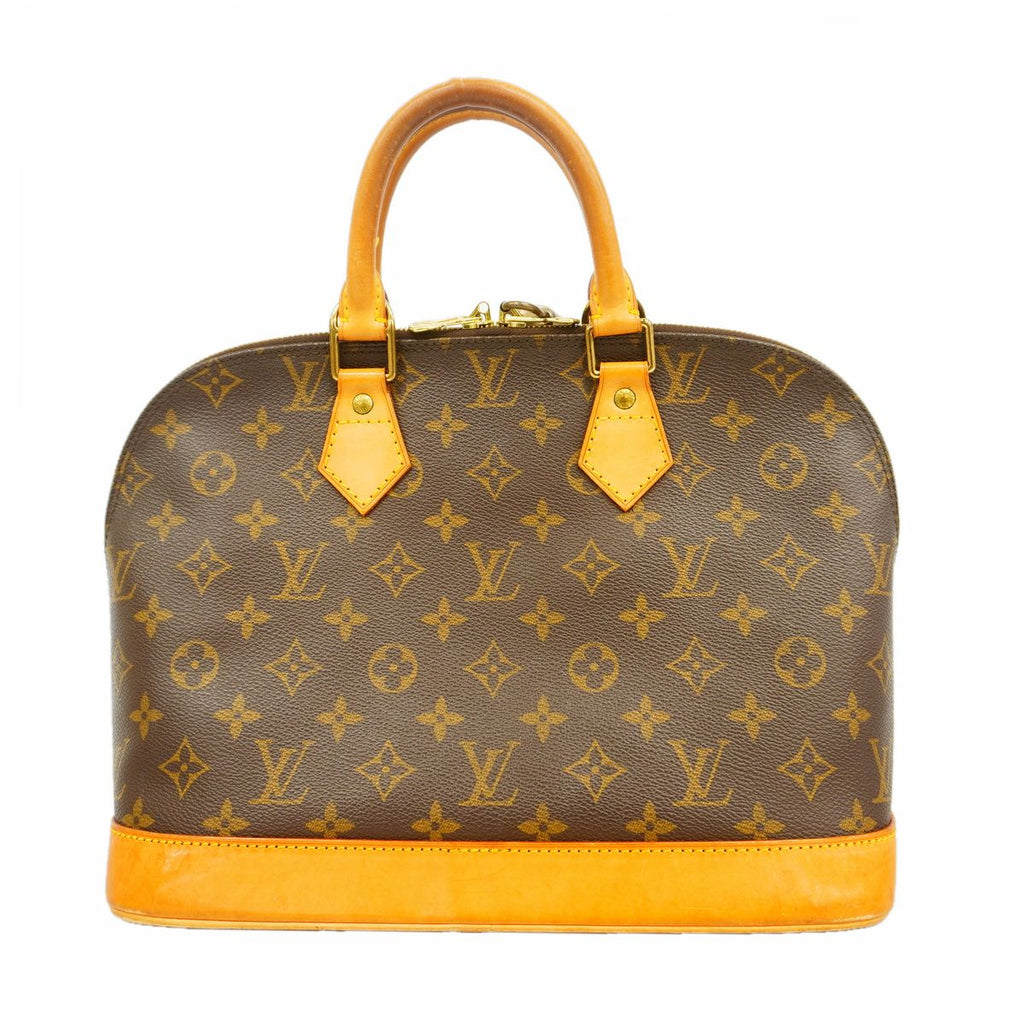 Louis Vuitton Handbag Monogram Alma Brown
