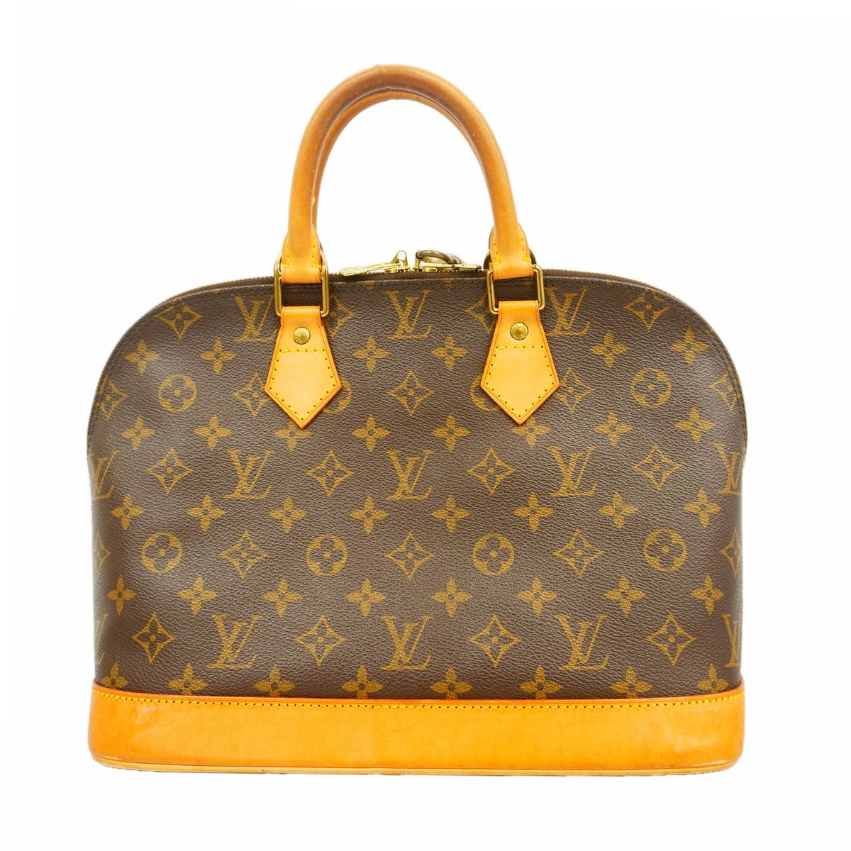 Louis Vuitton Handbag Monogram Alma Brown
