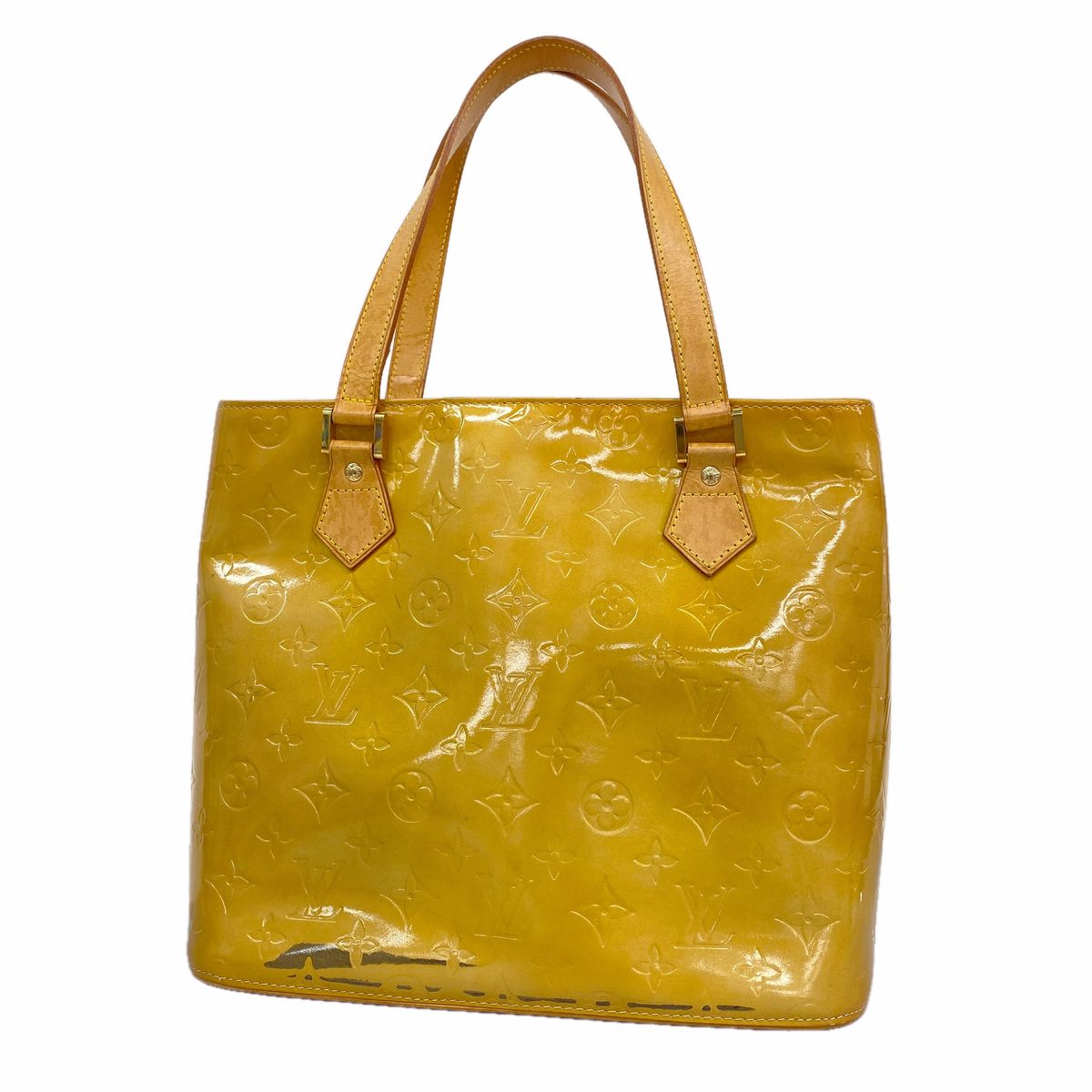 Louis Vuitton Tote Bag Vernis Houston Beige