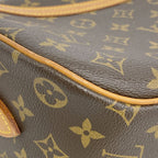 Louis Vuitton Shoulder Bag Monogram Blois Brown — view 6