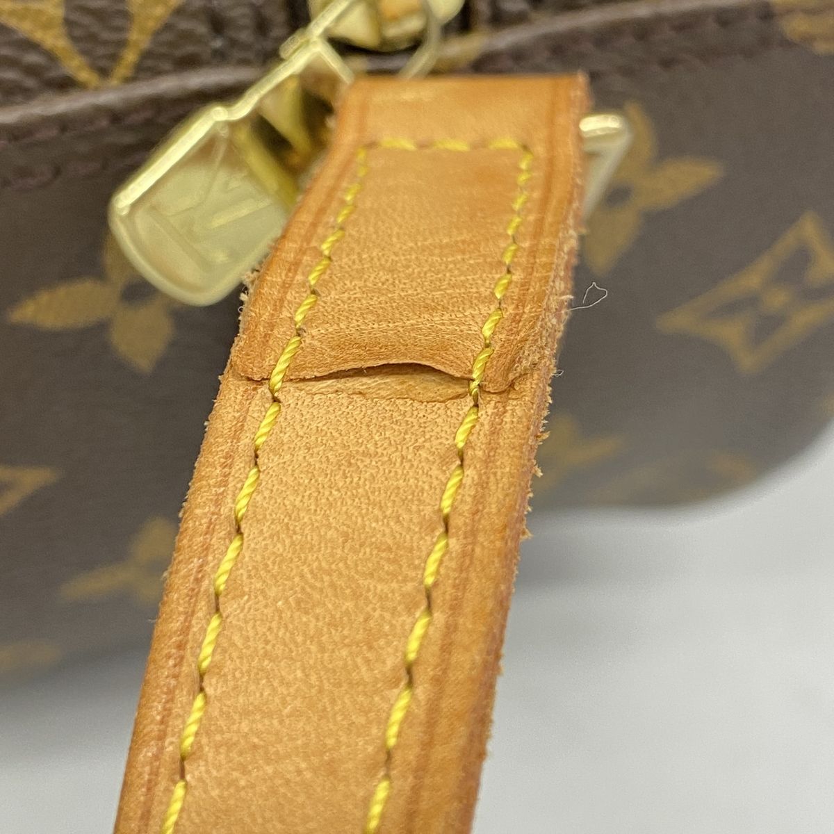 Louis Vuitton Shoulder Bag Monogram Blois Brown — view 7