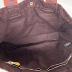 Hermes Tote Bag Fourre Tout MM Canvas Brown Silver — view 4