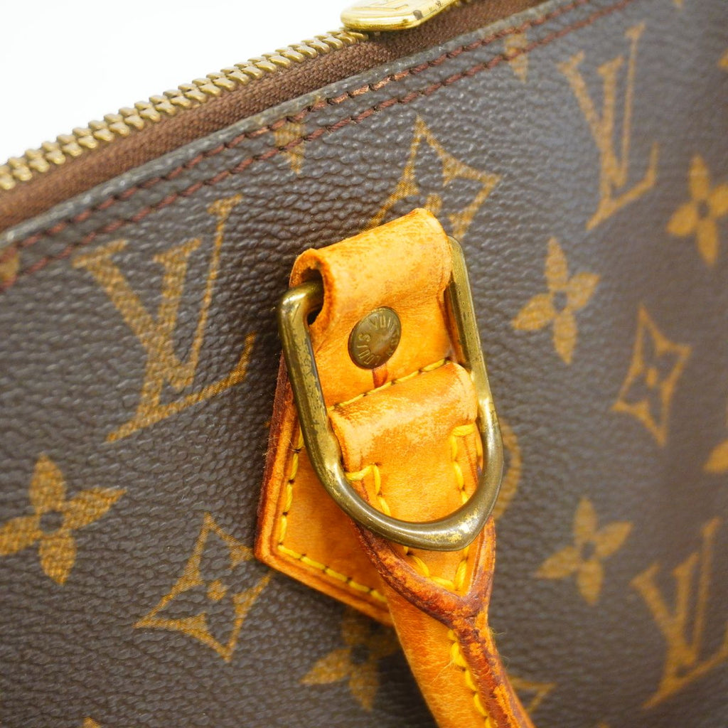Louis Vuitton Handbag Monogram Alma Brown — view 8