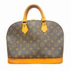 Louis Vuitton Handbag Monogram Alma Brown