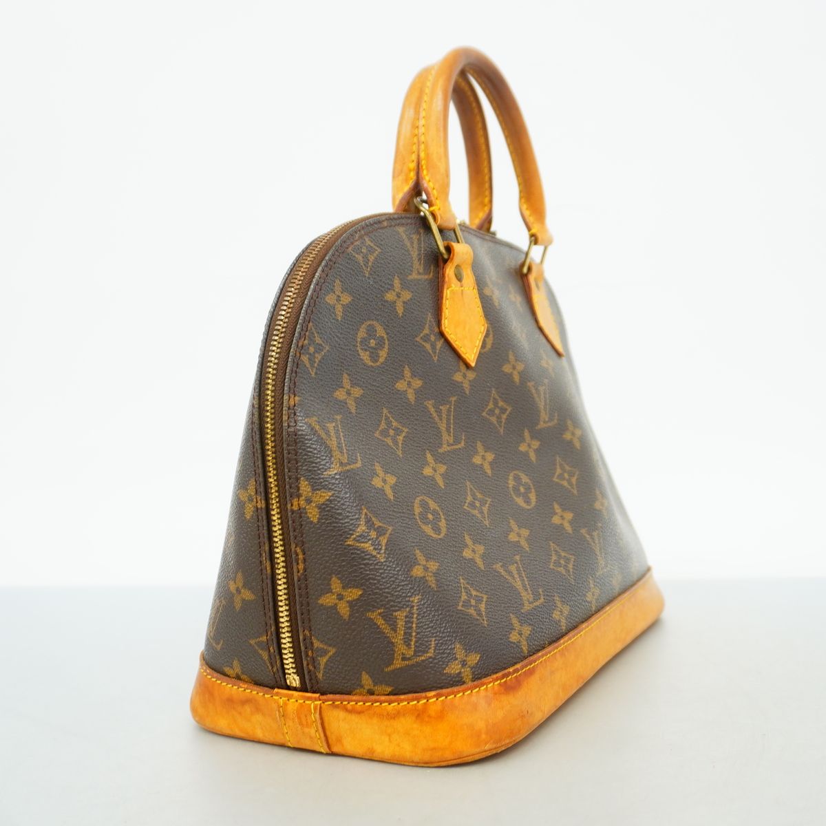 Louis Vuitton Handbag Monogram Alma Brown — view 2