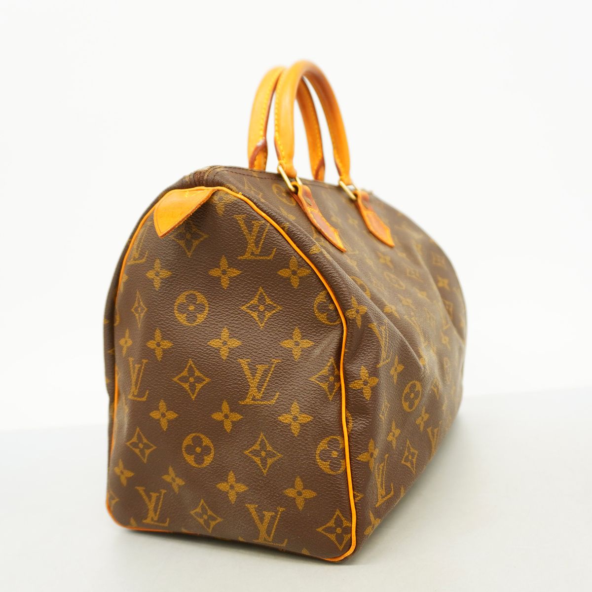 Louis Vuitton Handbag Monogram Speedy 30 Brown — view 2