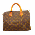 Louis Vuitton Handbag Monogram Speedy 30 Brown
