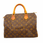Louis Vuitton Handbag Monogram Speedy 30 Brown