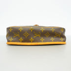 Louis Vuitton Shoulder Bag Monogram Gibeciere PM Brown — view 3