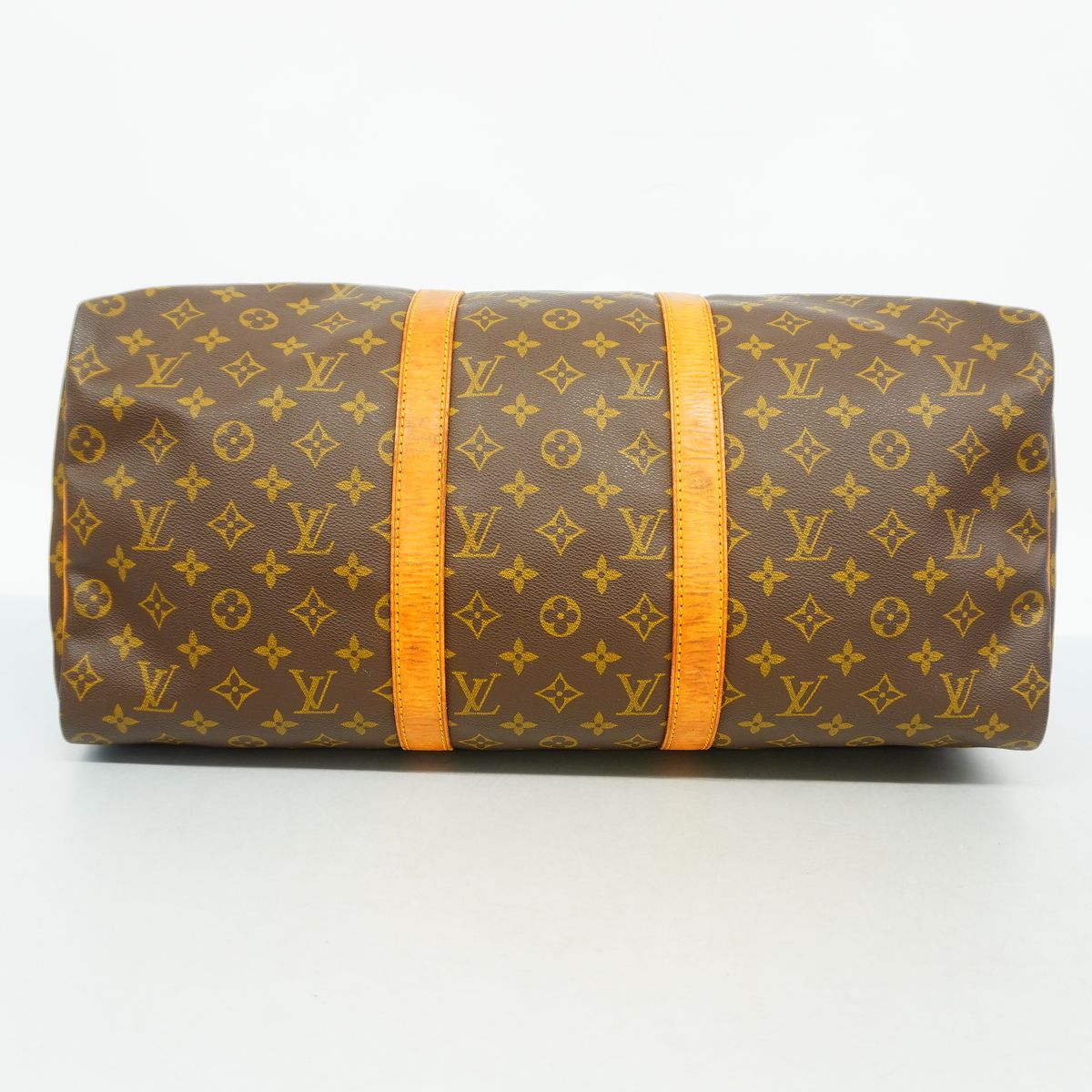 Louis Vuitton Boston Bag Monogram Keepall 50 Brown — view 3