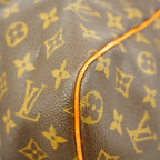 Louis Vuitton Boston Bag Monogram Sac Spool 45 Brown — view 6