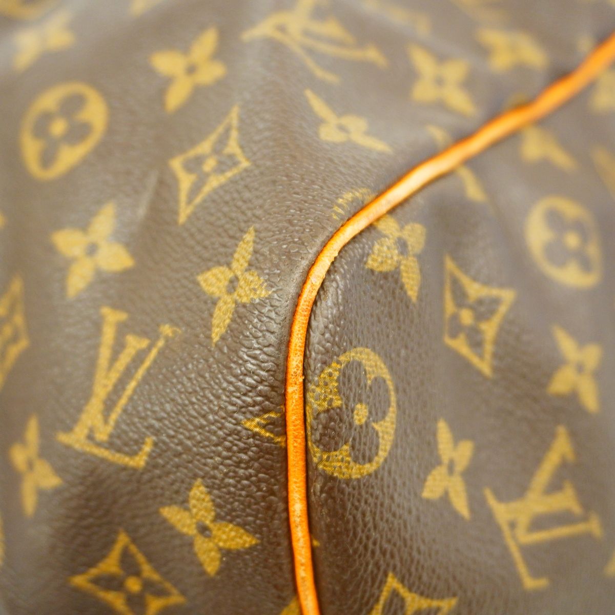 Louis Vuitton Boston Bag Monogram Sac Spool 45 Brown — view 6